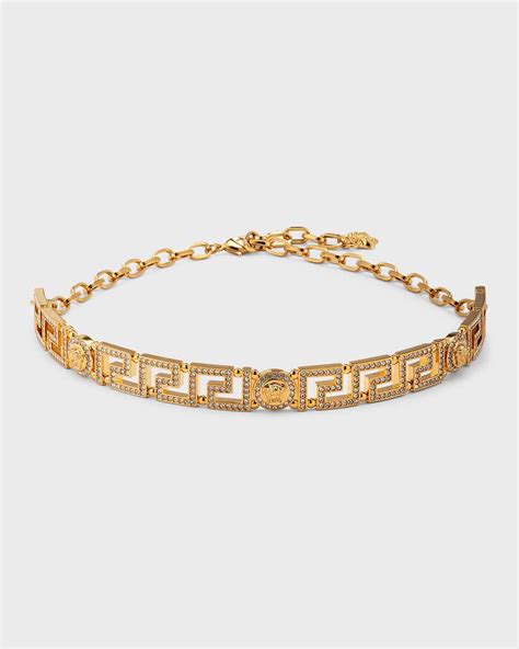 versace medusa wrap bracelet|Versace Medusa choker necklace.